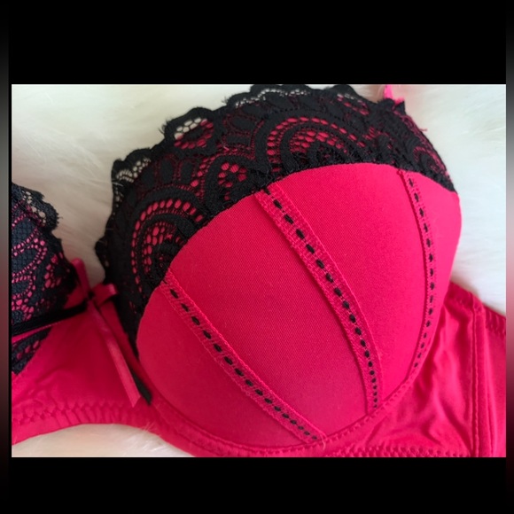 Jezebel Women’s Padded Push-up Underwire Lace Bra NWOT Size 34C - Picture 2 of 10